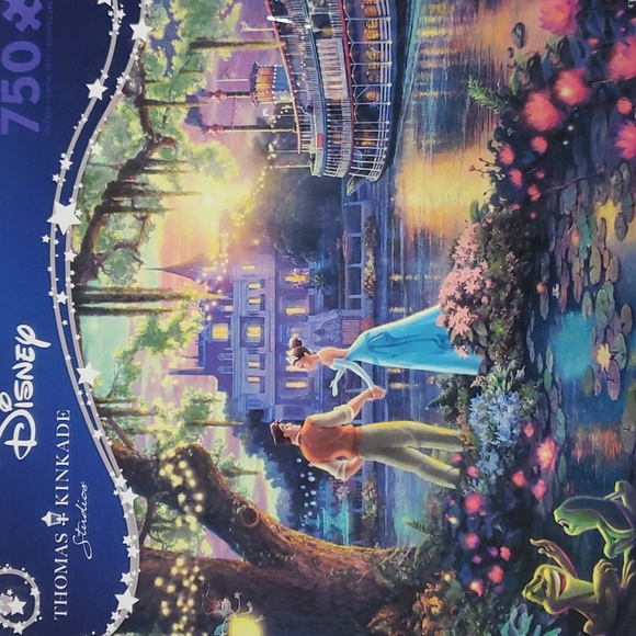 3 total Thomas Kinkade Disney Puzzles 750ea - Picture 2 of 4